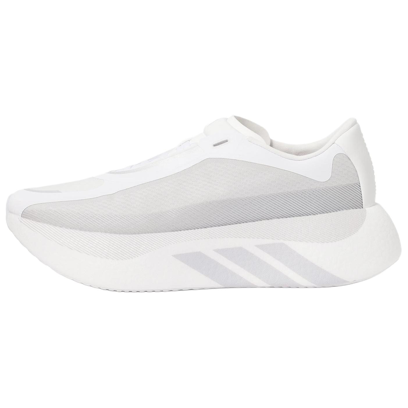 adidas Hyperboost Edge Running Shoes White/Grey - Cushioned & Non-Slip. KK0288 shoes