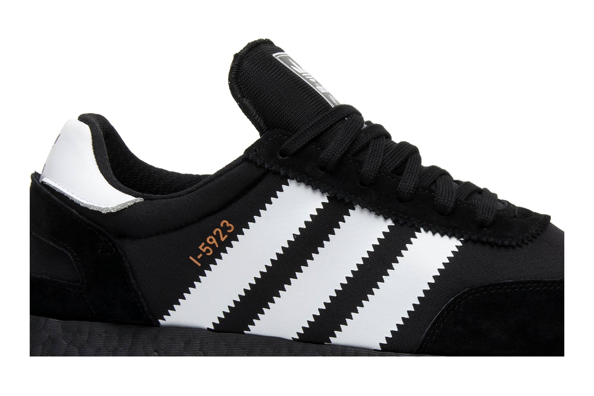 Order adidas I-5923 'Black Boost' Sepatu Hitam CQ2490