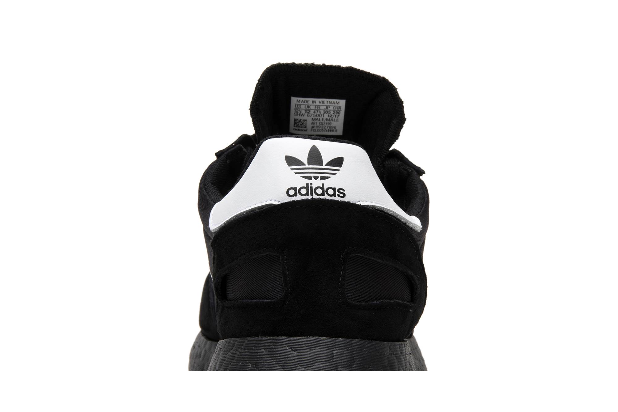 Sizing adidas I-5923 'Black Boost' Sepatu Hitam CQ2490