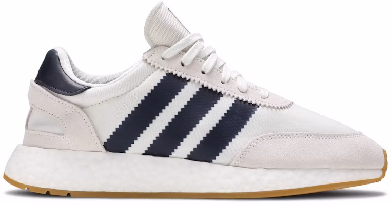 Adidas iniki white navy gum best sale