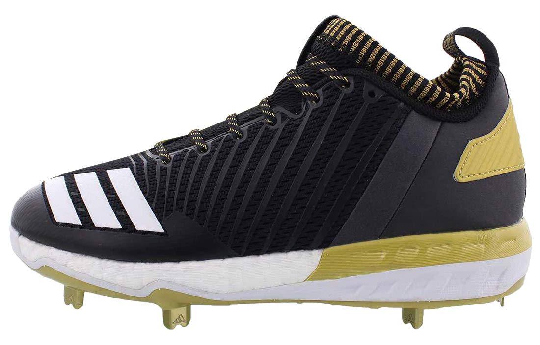 adidas Icon 4 Baseball Cleats 'Black Carbon Gold' B39439