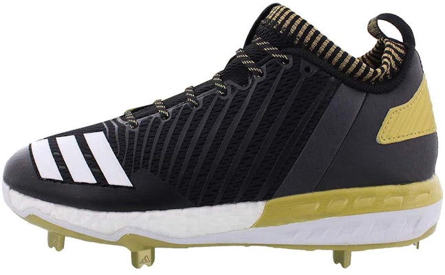 Tacos de Béisbol adidas Icon 4 'Negro Carbón Oro' B39439 Buy Tacos de Béisbol adidas Icon 4 'Negro Carbón Oro' B39439