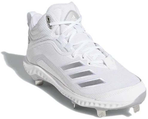 adidas Icon 6 Bounce Mid 'White Silver Metallic' FV9355 Lookbook adidas Icon 6 Bounce Mid 'White Silver Metallic' FV9355