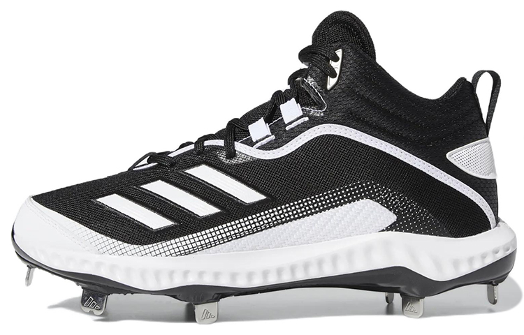 adidas Icon 6 Bounce Mid Cleats 'Black' EG7601