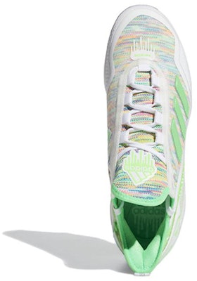 adidas Icon 7 Boost Dripped Out 'White Screaming Green' FZ0319 Purchase adidas Icon 7 Boost Dripped Out 'White Screaming Green' FZ0319