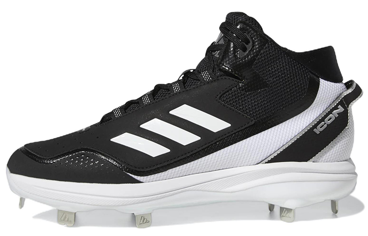 adidas Icon 7 Mid Cleats 'Black White' S23886