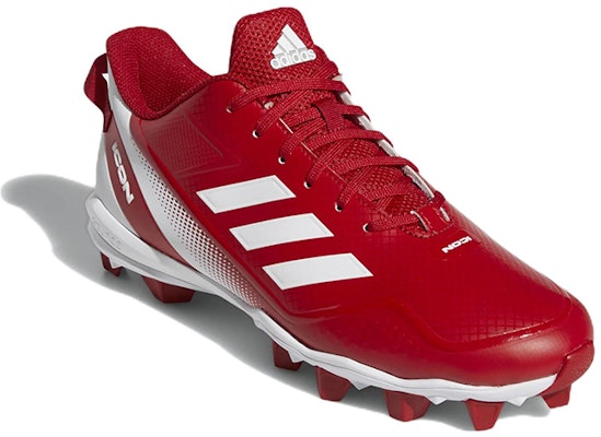 adidas Icon 7 Mid Cleats 'Red' S23913 Lookbook adidas Icon 7 Mid Cleats 'Red' S23913