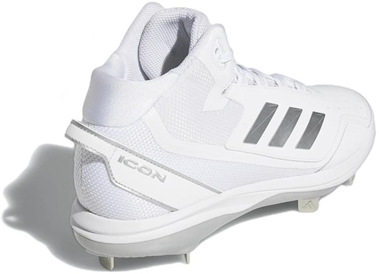 adidas Icon 7 Mid 'White Silver Metallic' S23887 Shop adidas Icon 7 Mid 'White Silver Metallic' S23887