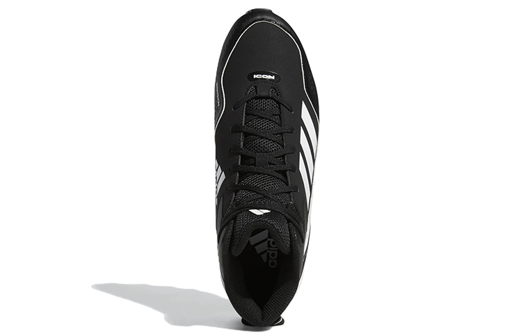 Purchase adidas Icon 7 Mid Md Sepatu Cleats 'Hitam Putih' S23922