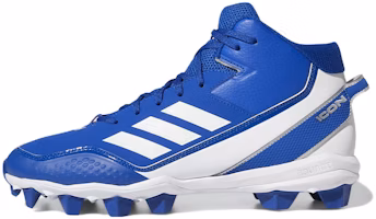 adidas Icon 7 Mid MD Cleats 'Blue White' S23920 adidas Icon 7 Mid MD Cleats 'Blue White' S23920