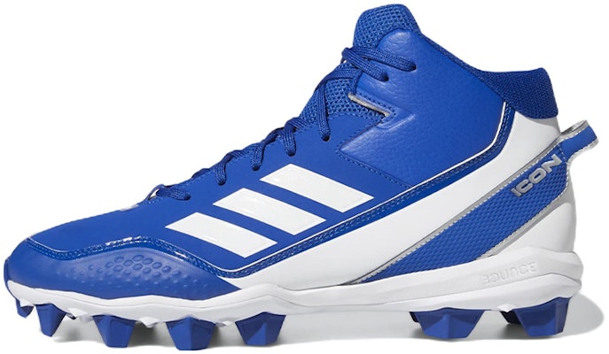 adidas Icon 7 Mid MD Cleats 'Blue White' S23920 Buy adidas Icon 7 Mid MD Cleats 'Blue White' S23920
