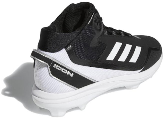 adidas Icon 7 Mid TPU Cleats 'Black Durability' S23899 Shop adidas Icon 7 Mid TPU Cleats 'Black Durability' S23899