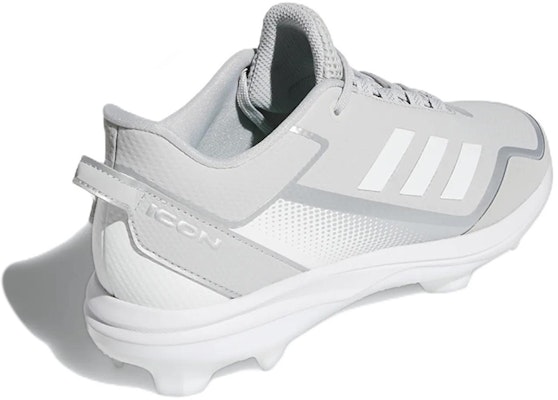 adidas Icon 7 TPU Cleats 'Grey Silver White' FZ1560 Shop adidas Icon 7 TPU Cleats 'Grey Silver White' FZ1560