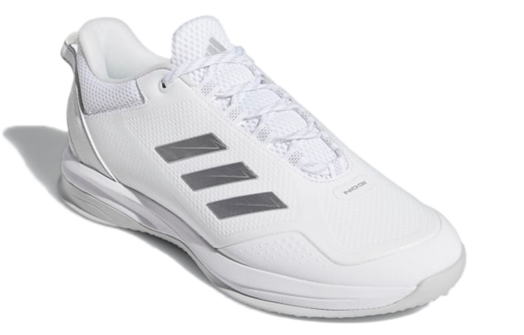 Lookbook adidas Icon 7 Turf 耐磨透氣棒球鞋 雲白色