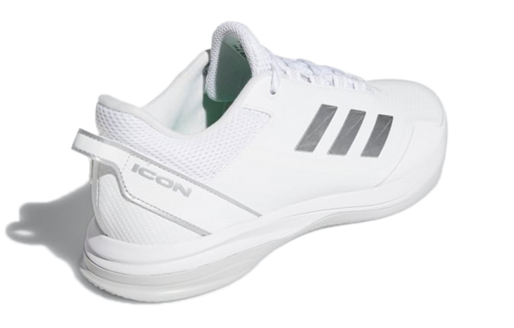 Shop adidas Icon 7 Turf 耐磨透氣棒球鞋 雲白色