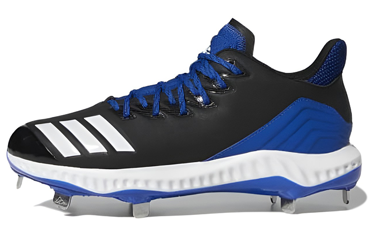 adidas Icon Bounce Cleats 'Black Blue'