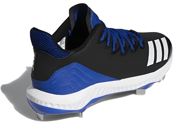 adidas Icon Bounce Cleats 'Black Blue' 圖 4