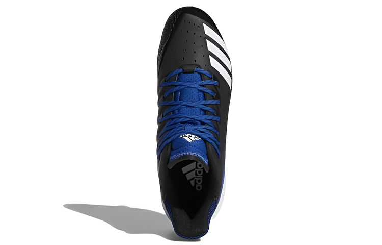 adidas Icon Bounce Cleats 'Black Blue' 圖 5