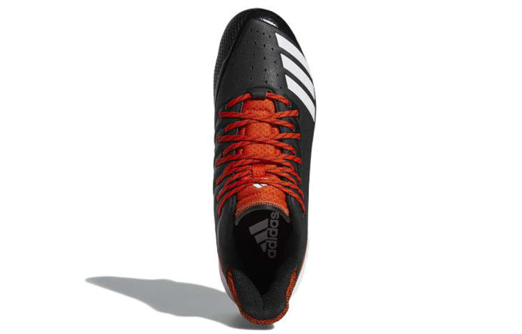 adidas Icon Bounce Cleats 'Black Orange' 圖 5