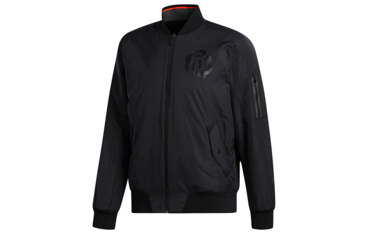 adidas Icon Jkt Reversible Basketball Bomber Jacket Black DP1861