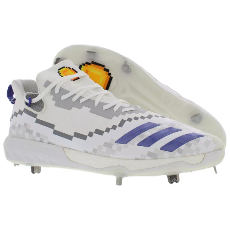 Shop adidas Icon V 8-Bit Rumanía 'Blanco Morado Gris' EE4147