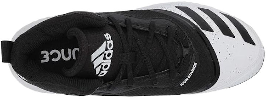 adidas Icon V Bounce Mid 'Black White' G28275 Lookbook adidas Icon V Bounce Mid 'Black White' G28275