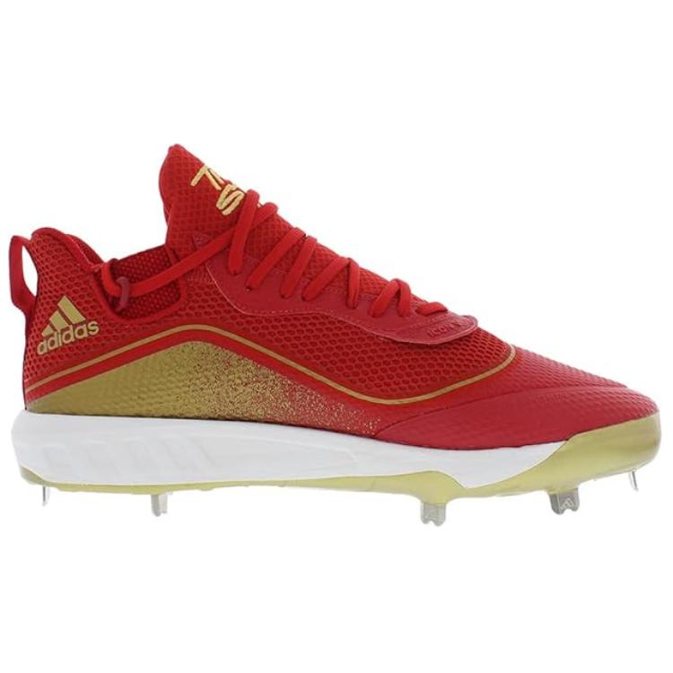 Order adidas Icon V Stollenschuhe ''Rot Gold Metallic'' G28235