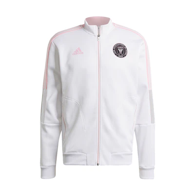 adidas IMCF Anthem White Miami FC Logo Woven Soccer Track Jacket GK9749