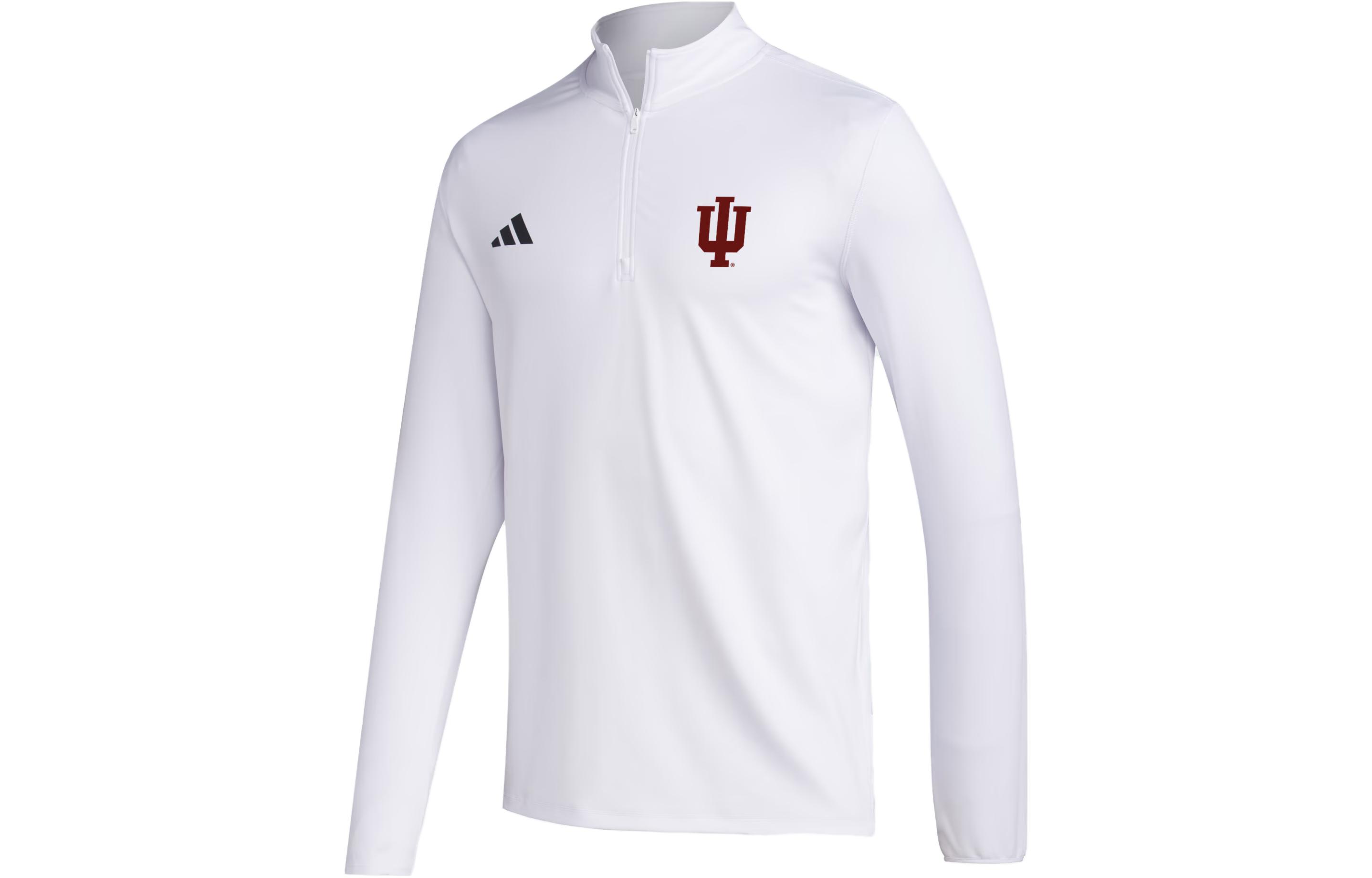 adidas Indiana Long Sleeve Pullover Sweatshirt White IK8862