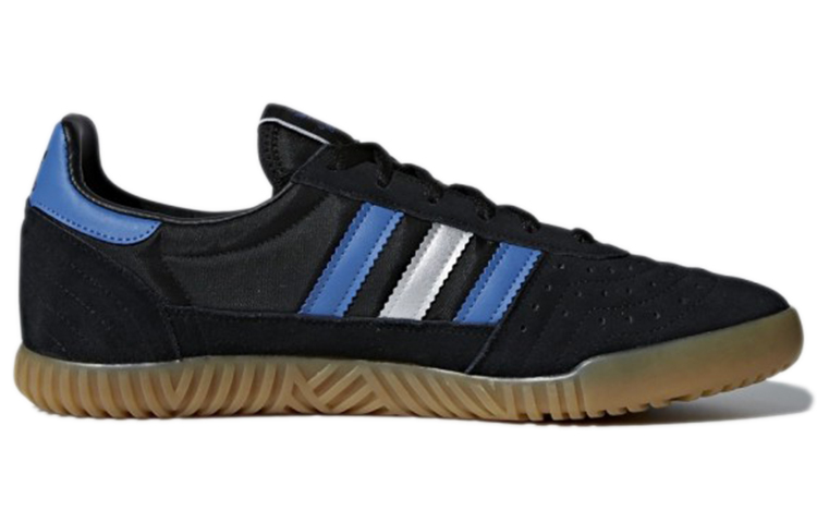 Order adidas originals Indoor Super 原生膠底 復古休閒板鞋 黑藍