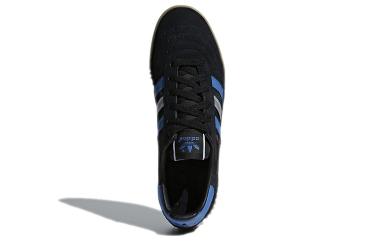 Purchase adidas originals Indoor Super 原生膠底 復古休閒板鞋 黑藍