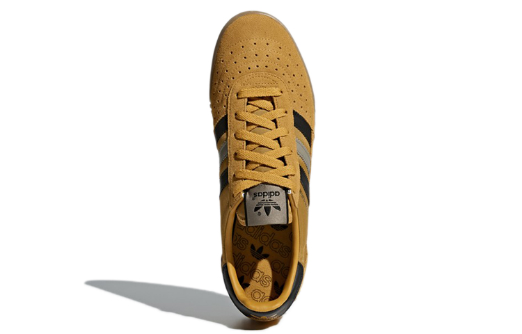 Purchase adidas originals Indoor Super 防滑耐磨 低筒休閒板鞋 黃黑