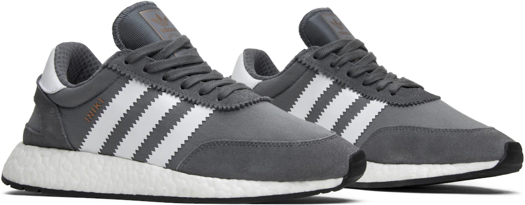 Adidas iniki runner grey black best sale