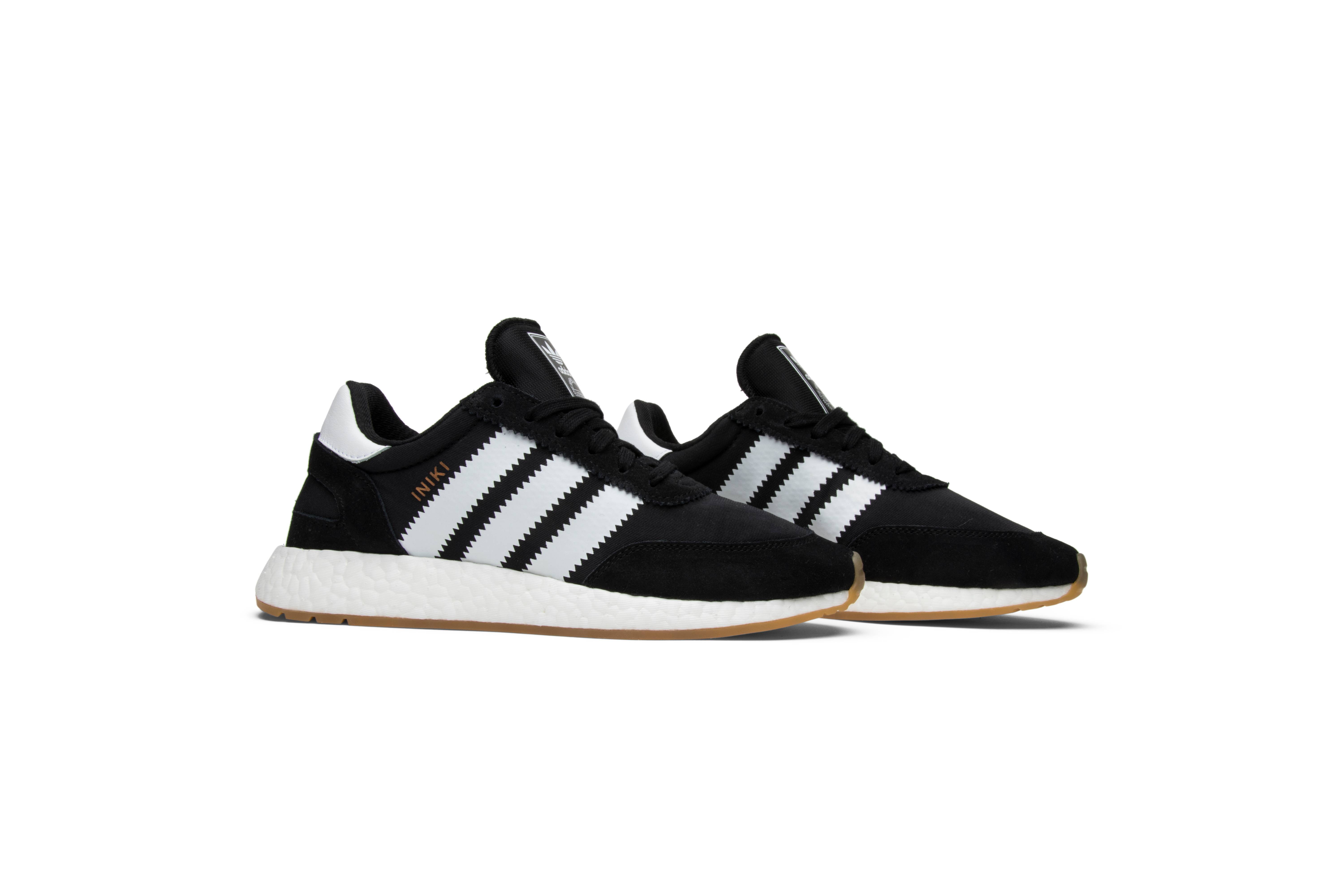 Cheap adidas Iniki Runner Negro Blanco Suela de Goma BY9727