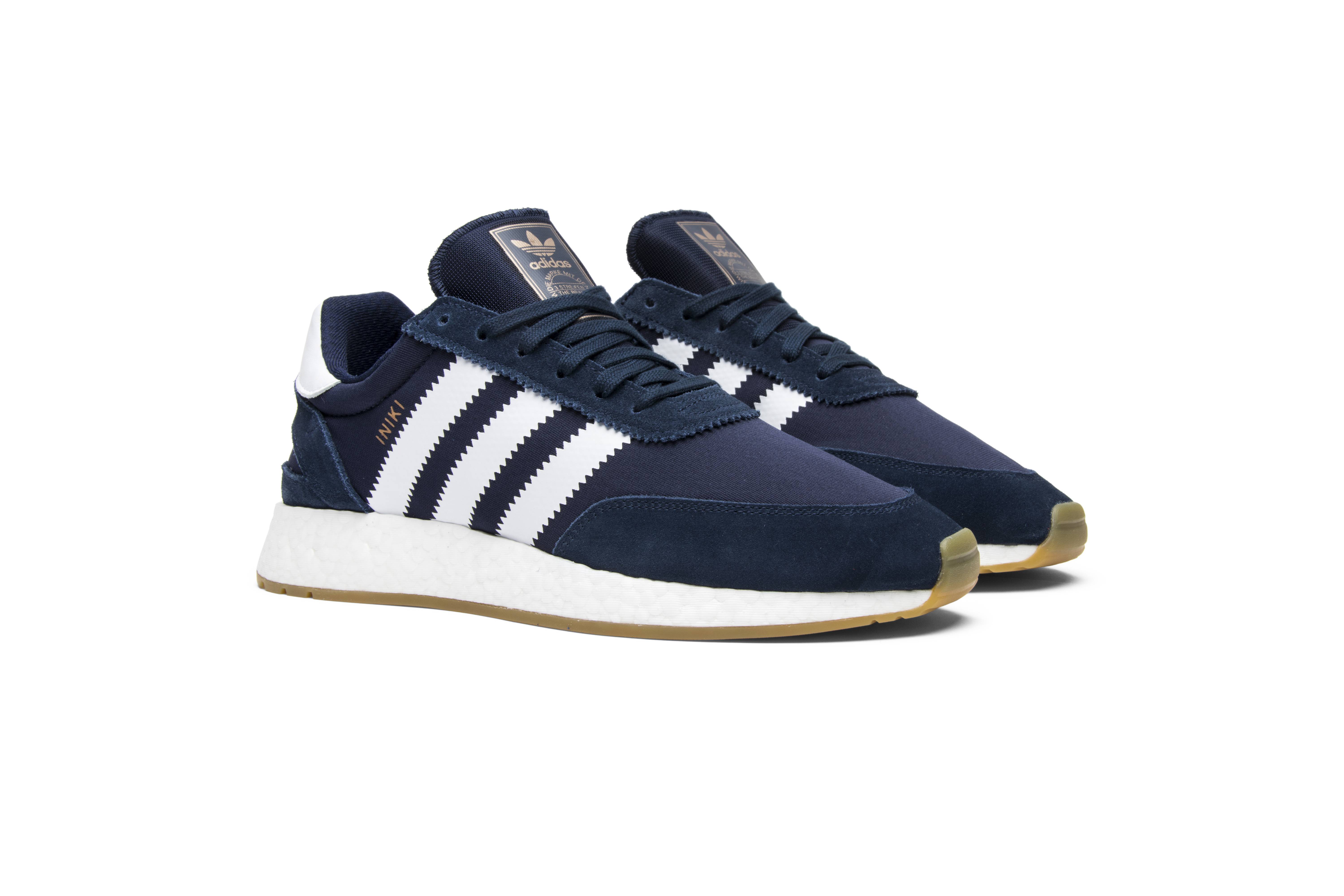 Cheap adidas Iniki Runner Collegiate Navy BB2092 - Biru Laut Kolej