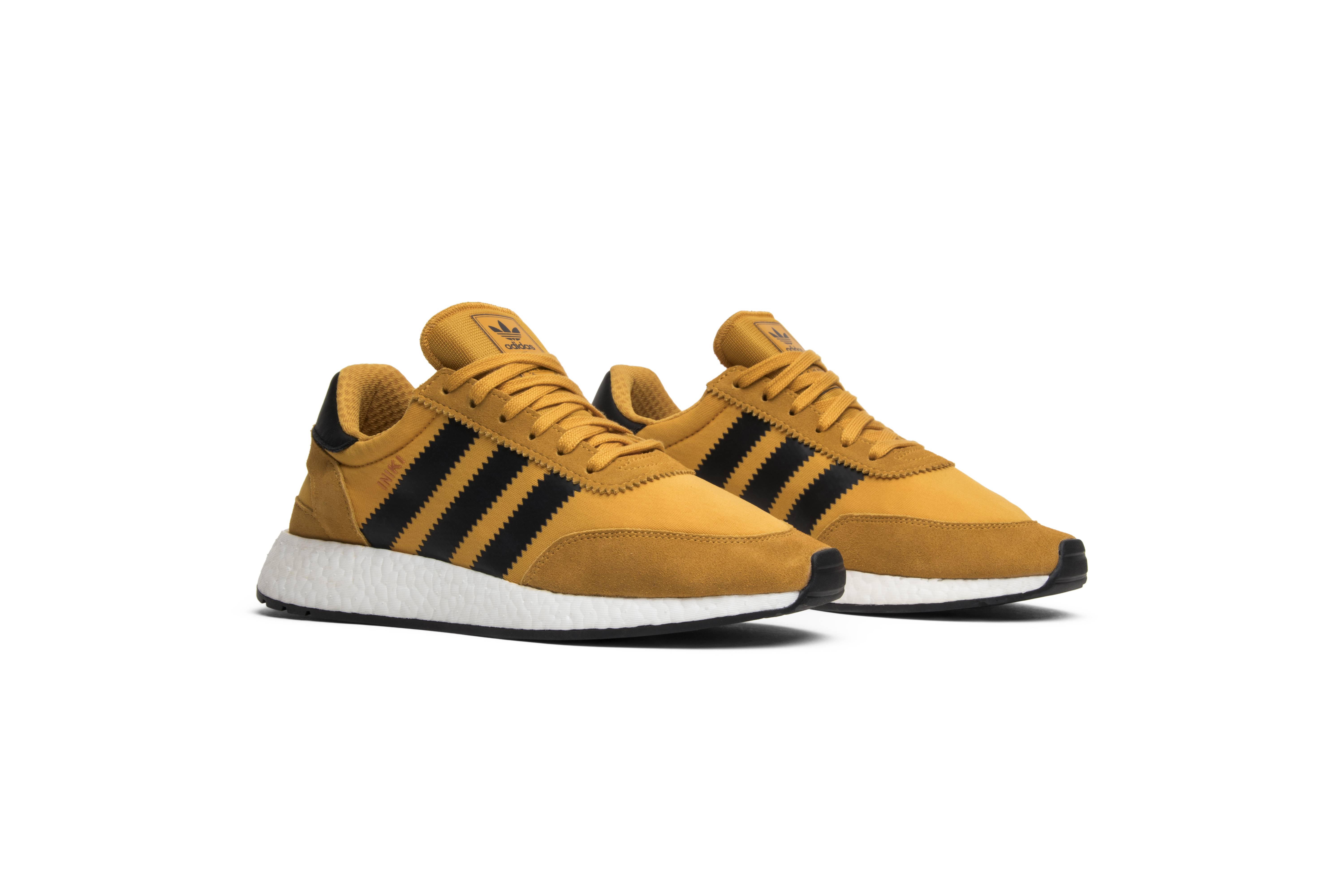 Cheap adidas Iniki Runner Goldenrod BY9733 - Kasut Larian Emas