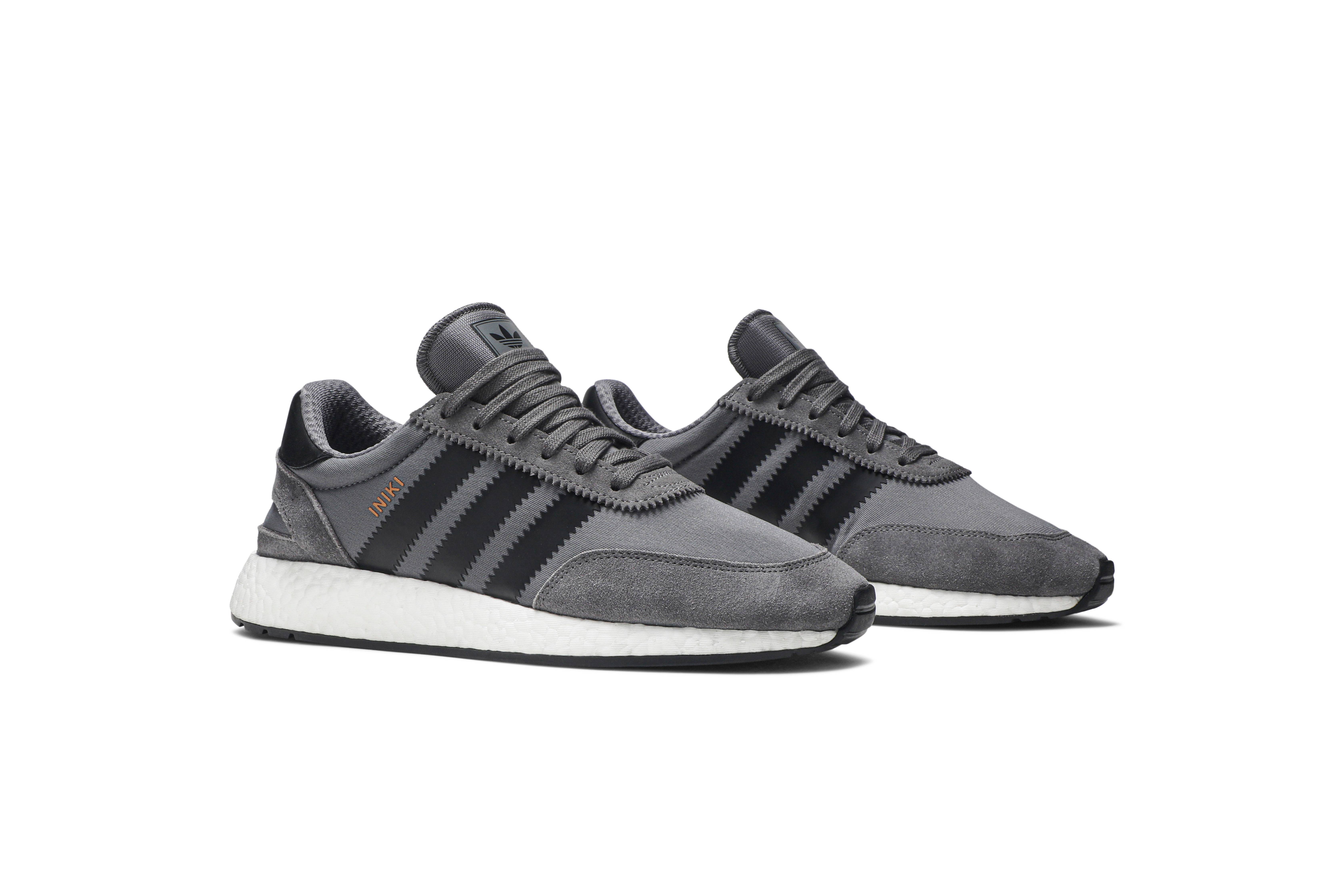 Cheap adidas Iniki Runner Kelabu Empat Teras Hitam BY9732