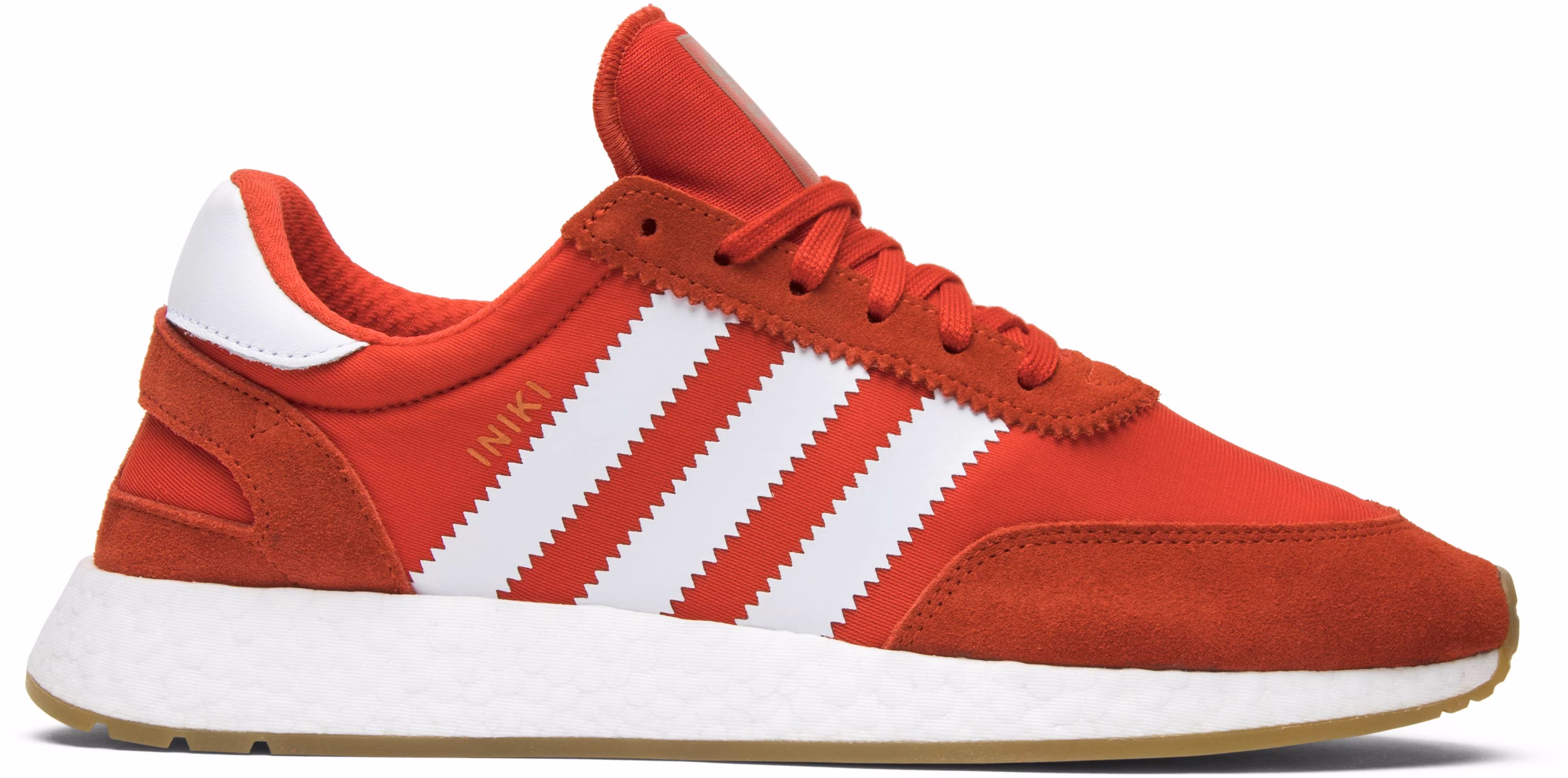 Adidas iniki top white blue red