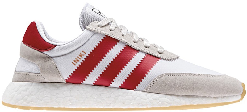 Buy adidas Iniki Runner Blanco Rojo Suela Goma BY9723