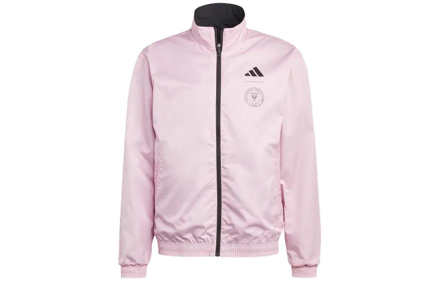 Lookbook adidas Inter Miami 2023/24 Reversible Track Jacket Black/Pink  Retro Style HU0061