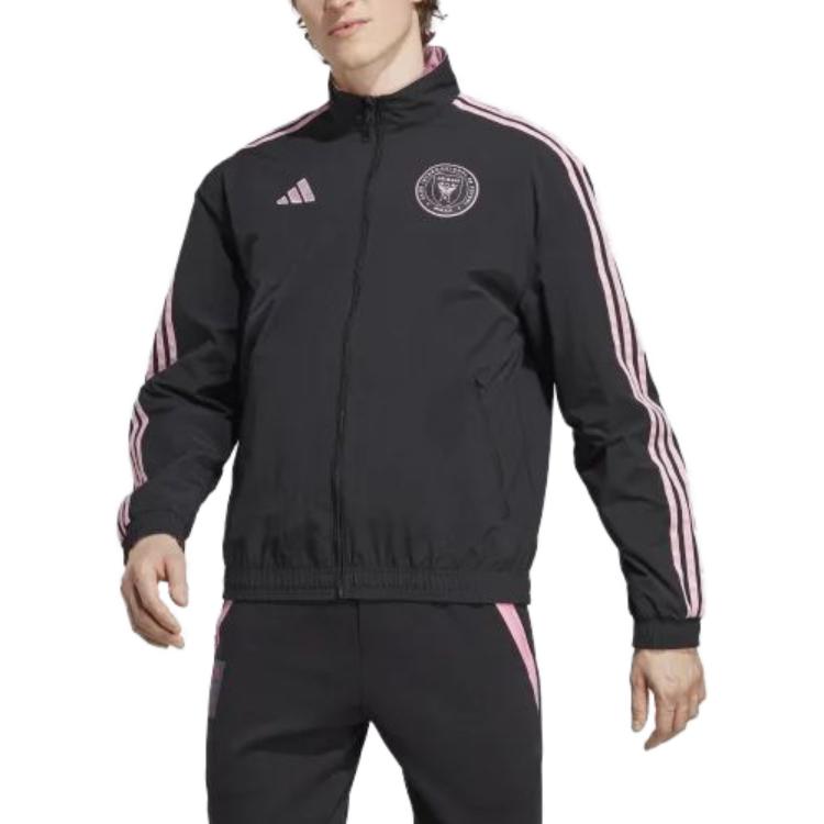 Shop adidas Inter Miami 2023/24 Reversible Track Jacket Black/Pink  Retro Style HU0061