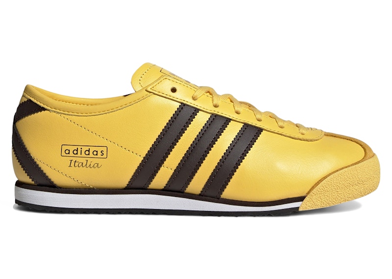 adidas Italia 70s 'Spring Yellow Dark Brown' JQ9071