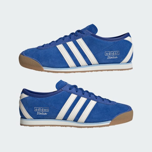 Sizing Adidas Italia 70s Vintage Sneakers Royal Blue/Cream White/Silver Metallic JQ6930