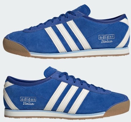 Adidas Italia 70s Vintage Sneakers Royal Blue/Cream White/Silver Metallic JQ6930 Sizing Adidas Italia 70s Vintage Sneakers Royal Blue/Cream White/Silver Metallic JQ6930