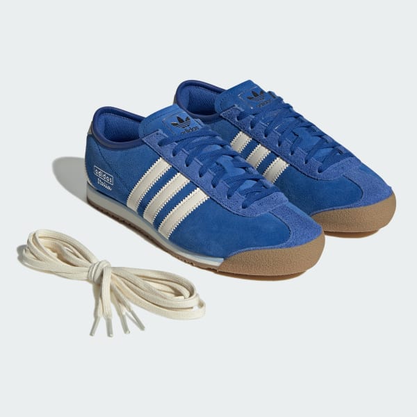 Cheap Adidas Italia 70s Vintage Sneakers Royal Blue/Cream White/Silver Metallic JQ6930