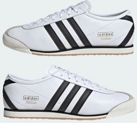 Adidas 70s Vintage Sneakers Putih/Hitam/Kelabu Malaysia Retro Style. JS1323 1