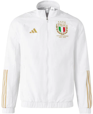 아디다스 이탈리아 125주년 레트로 트랙 자켓 화이트 축구 에디션 HY5437 Buy 아디다스 이탈리아 125주년 레트로 트랙 자켓 화이트 축구 에디션 HY5437