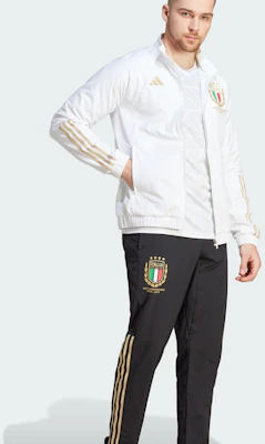 아디다스 이탈리아 125주년 레트로 트랙 자켓 화이트 축구 에디션 HY5437 Details for 아디다스 이탈리아 125주년 레트로 트랙 자켓 화이트 축구 에디션 HY5437