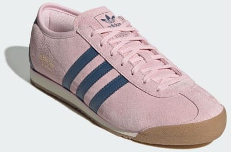 阿迪达斯意大利70年代时尚潮流运动鞋粉色/墨色/生胶 JQ6891 Shop 阿迪达斯意大利70年代时尚潮流运动鞋粉色/墨色/生胶 JQ6891