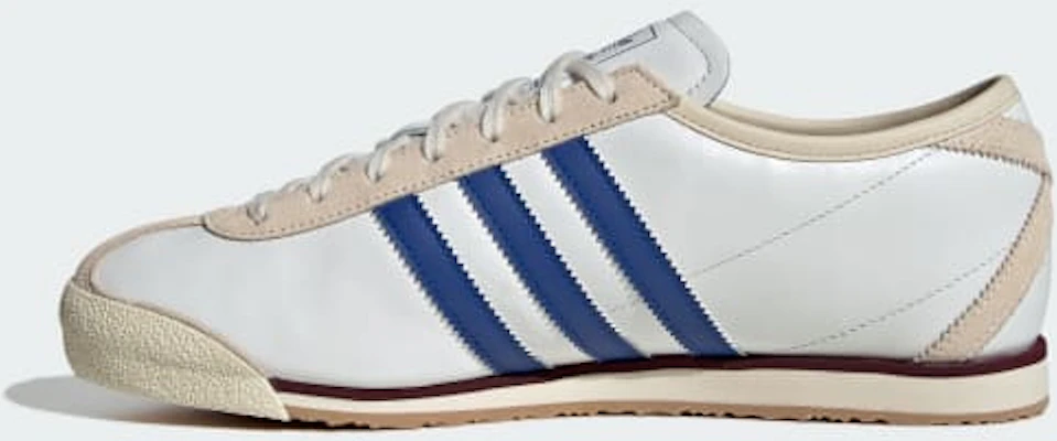 adidas Italy 70s Retro Sneakers Core White/Royal Blue/Wonder White IH9099 Details for adidas Italy 70s Retro Sneakers Core White/Royal Blue/Wonder White IH9099